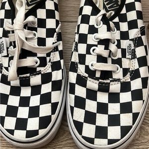Checkered vans